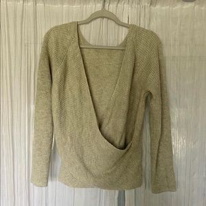 Aerie Ballet Back Sweater